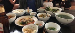 All this for one set menu for 95d at Cumulus Vegetarian Restaurant in Hanoi