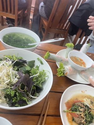   at Cumulus Vegetarian Restaurant in Hanoi