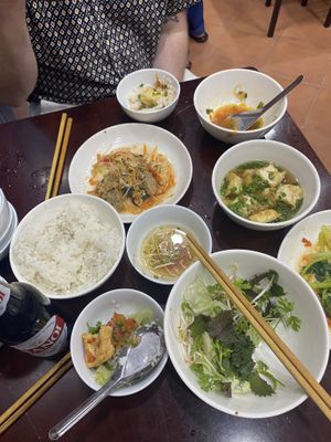   at Cumulus Vegetarian Restaurant in Hanoi