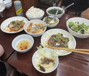   at Cumulus Vegetarian Restaurant in Hanoi