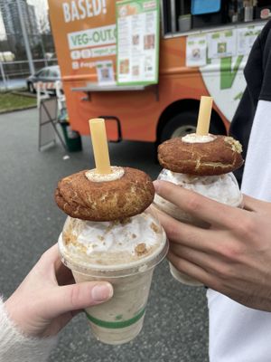 Snickerdoodle shake   at Veg Out in Surrey