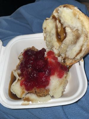 Thanksliving Burger  at Veg Out in Surrey