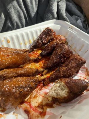 WINGS 🥰  at Veg Out in Surrey