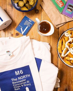 Chips and Gravy at The Chippy on Burton Rd in Manchester