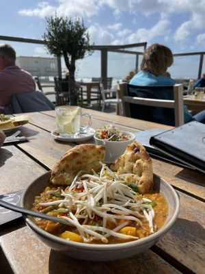 Vegan curry   at Paal 17 in Texel