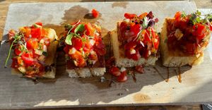 Bruschetta  at Paal 17 in Texel