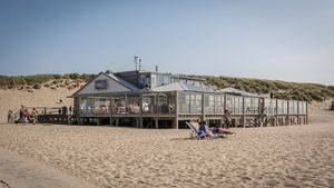 Restaurant at Paal 17 in Texel