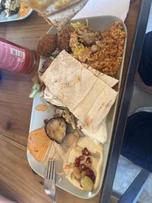 Nabati plater vegan mix  at Nabati in Mannheim