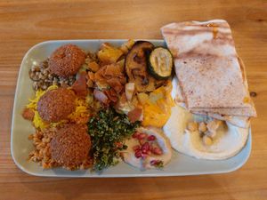 Nabati plate at Nabati in Mannheim