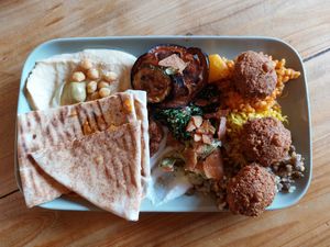 Nabati plate at Nabati in Mannheim