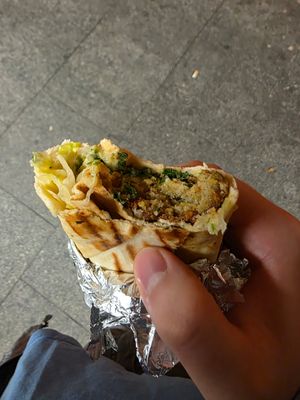 Taboule Wrap at Nabati in Mannheim