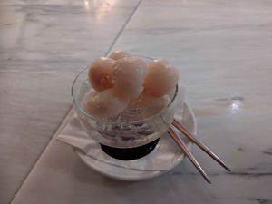 Lychees at HAKS in Harrogate