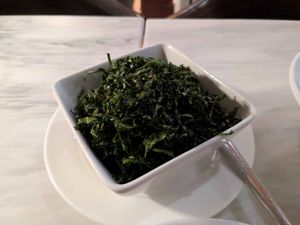 Crispy Seaweed at HAKS in Harrogate