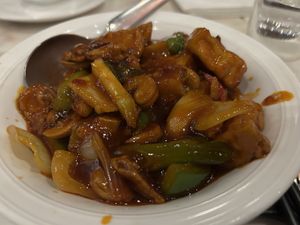 Crispy Bean Curd in Szechuan Sauce  at HAKS in Harrogate