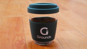 Sustainable reusable products at Grounds Cafe Emberton in Olney