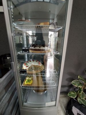 Every day different cakes at Dary Země in Frenstat Pod Radhostem