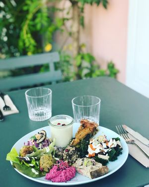 Assiette du Paradisier at Le Paradisier Café in Nyons