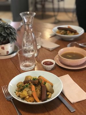 Couscous Vegan at Le Paradisier Café in Nyons