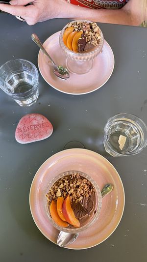 Incroyable Mousse au chocolat 😋  at Le Paradisier Café in Nyons