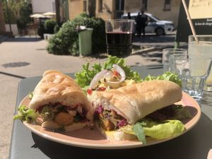   at Le Paradisier Café in Nyons