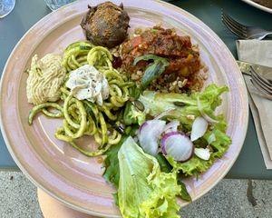 Assiette Provençal  at Le Paradisier Café in Nyons
