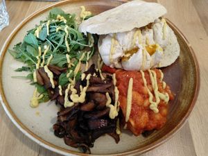 Full English at OhBaba  in San Sebastian