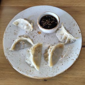 Gyozas at OhBaba  in San Sebastian