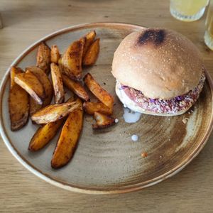 Hamburguesa at OhBaba  in San Sebastian
