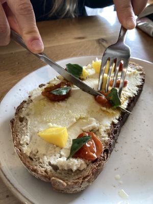 Gazta tosta at OhBaba  in San Sebastian