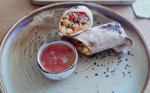Wrap de garbanzos y verduras at OhBaba  in San Sebastian