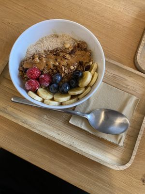 homemade granola  at OhBaba  in San Sebastian