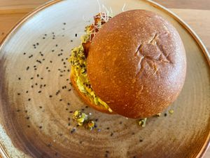 Scrambled brioche  at OhBaba  in San Sebastian