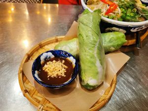 Summer rolls at An Viet in Vaxjo