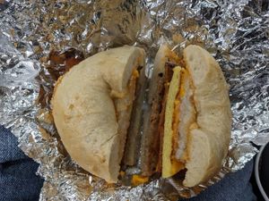 Ultimate Vegan BFAST at Cocky's Bagels in North Olmsted