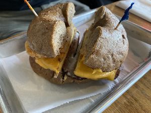 Ultimate Sammy  at Cocky's Bagels in North Olmsted