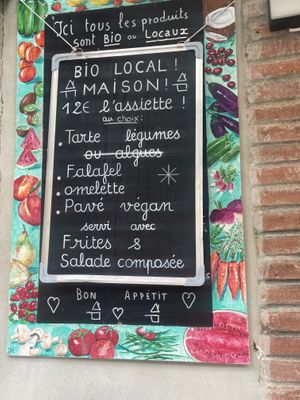   at Le Vegetarien in Villefranche-de-conflent