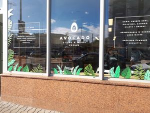 Outside at Avocado Store & More in Gdynia
