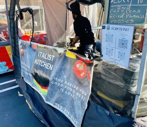 Chef and booth  at Italist Kitchen in San Bernardino