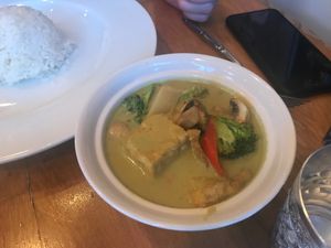 Green curry at Siam Niyom in South East London
