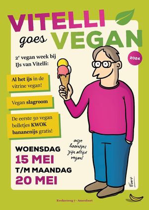 2e Vegan week IJs Vanvitelli 2024 at IJs VanVitelli in Amersfoort