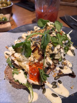 Sandwich pulled artisjok   at Fortuyn in Haarlem