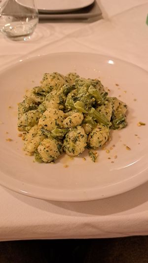Gnocchi con Catalogna, ricotta e spinaci at Green Corner in Lodi