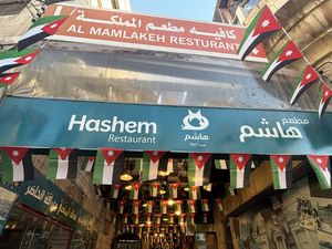   at Hashem in Amman