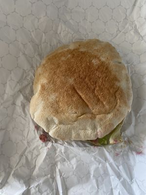 Cauliflower pita  at Eat Nabati in Toronto