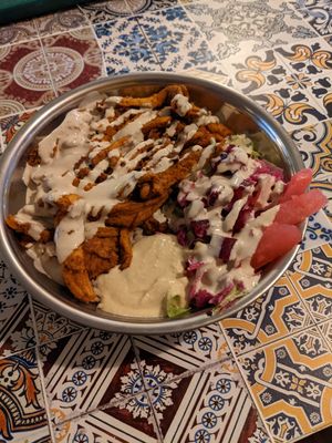 Mama Shawarma bowl at Eat Nabati in Toronto