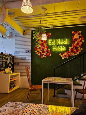 Inside at Eat Nabati in Toronto