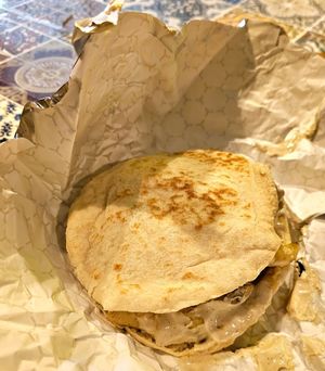 Uncle Nibo's Sandwich at Eat Nabati in Toronto