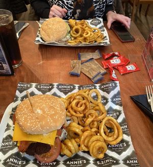   at Annie's Burger Shack in Nottingham