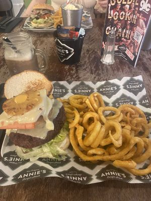   at Annie's Burger Shack in Nottingham