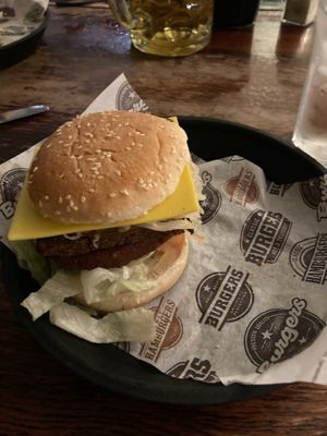 Vegan Reuben  at Annie's Burger Shack in Nottingham